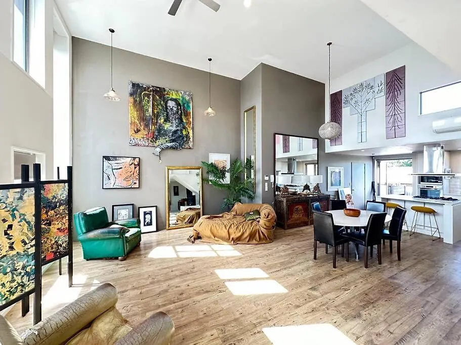 アパート Stunning New York Loft Gallery クライストチャーチ